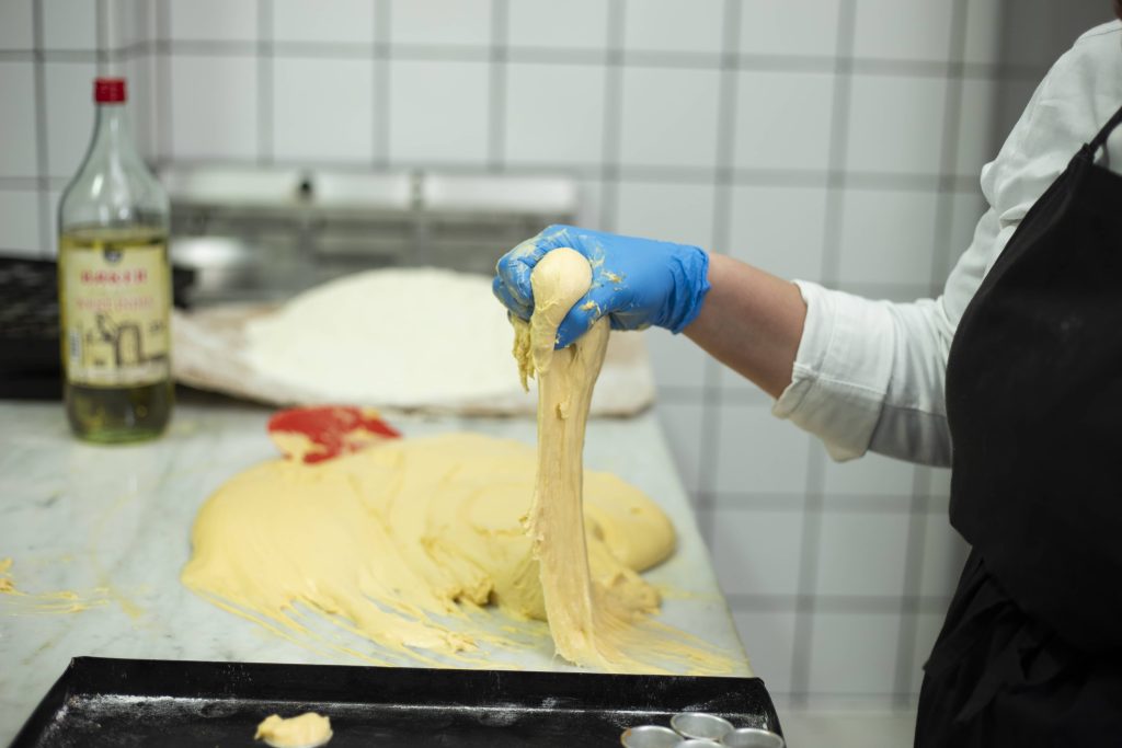 impasto babà al limoncello