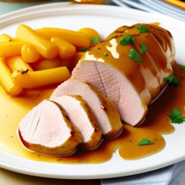 Filetto di maiale con senape e miele